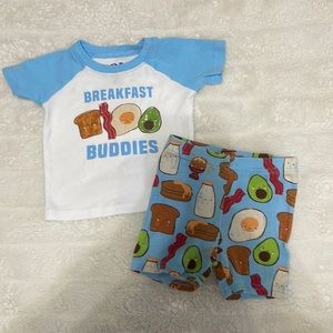 Baby Boy Food Pajamas